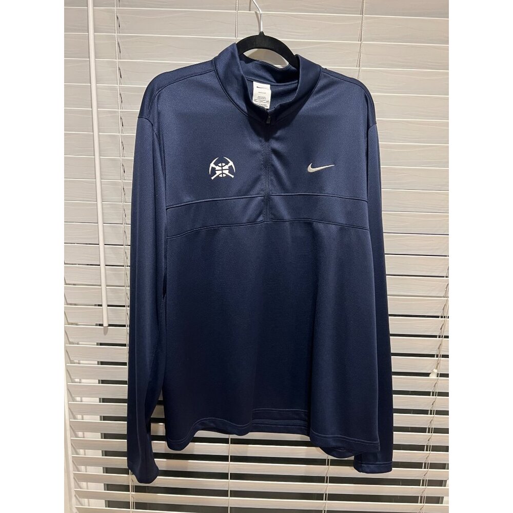 Nike Denver Nuggets 1/4 Zip Pullover - Size XXL